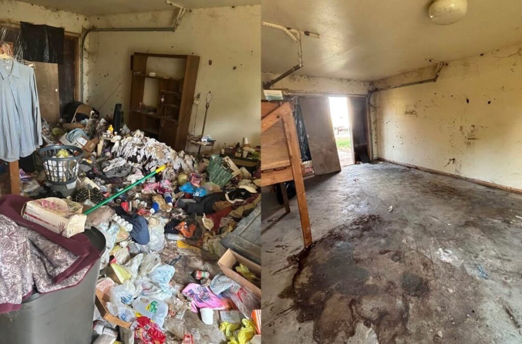 hoarding hazmat suit cleanout